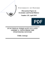 Astorga 2015 Functional Inequality in Latin America (Siglo XX)