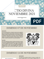 Lectio Divina Noviembre 2021