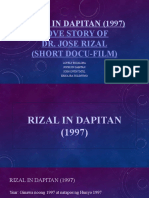 Critique Paper About Rizal in Dapitan (1997) and Love Story of Rizal
