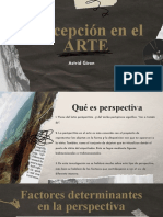 PERcepcion Del ARTE