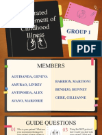 Integrated Management of Childhood Illness: Group 1