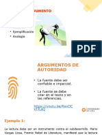 Tipos de Argumento