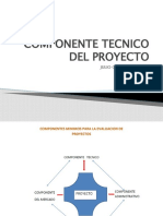 Componente Tecnico Del Proyecto