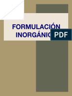 Formulación inorgánica: nomenclatura