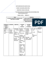 Secuencia Didactica Sobre Los Medios de Comunicacion