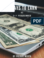 5 Ways To Earn As C++ Programmer
