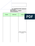 Gerencia de procesos de representaciones y servicios en minería