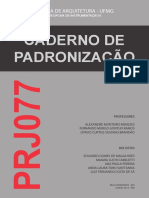 Caderno de Padronização PRJ077