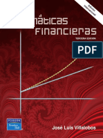 Matematicas Financieras de Jose Luis Villalobos