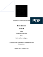 Ensayo La Importancia de Las Empresas en La Distribucion Fisica Internacional.