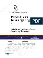 Modul 12 - Geostrategi Lanjutan - Pertemuan Ke 12