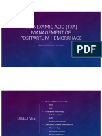 Obstettric Hemorrhage Checklist ACOG 2020