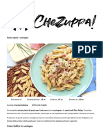 Pasta speck e castagne - Chezuppa! foodblog di Alessandro Gerbino