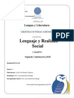 Lenguaje y Realidad Social-UNED