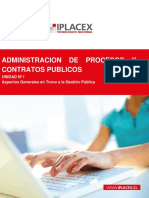 Administración de Procesos y Contratos Públicos