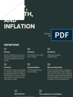 Money, Growth and Inflation