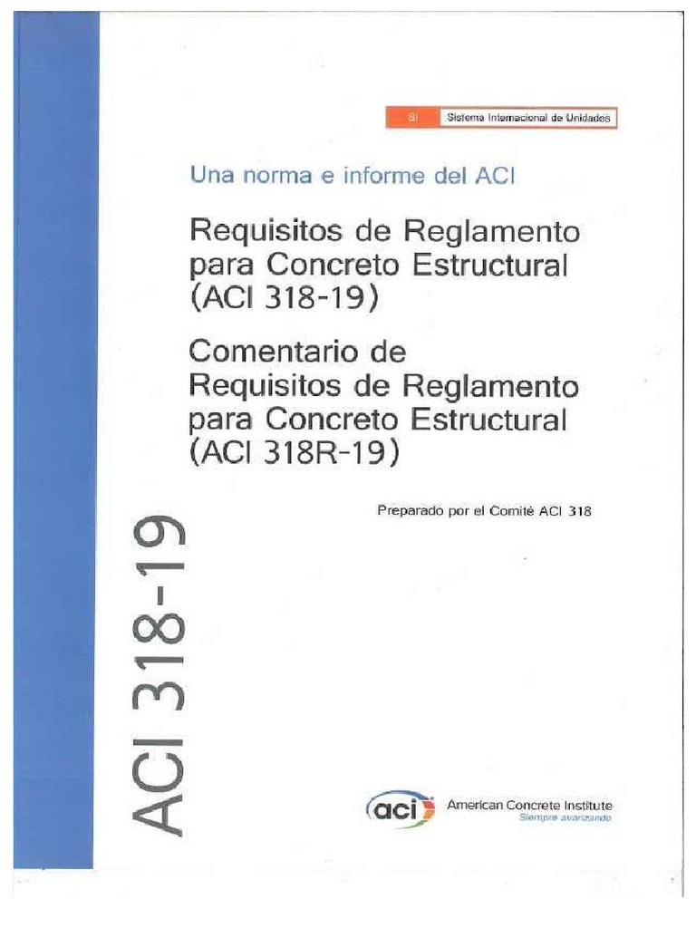 PDF Aci 318 19 en Espaol Compress | PDF