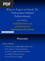 What To Expect in Oracle 19c