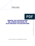Manual de Sustentación Código Nacional Electricidad