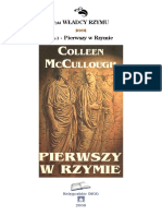 McCullough Colleen - Pierwszy W Rzymie