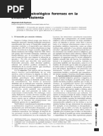 Aspectos Psicológicos Forenses en La Emoción Violenta