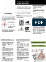 Montagem da caneta no adaptador do eletrocardiógrafo