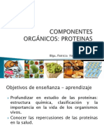 8. Componenetes Organicos Proteinas