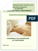 Cuadernillo Taller de Semiología Quirúrgica de Abdomen