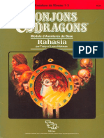 (D&D) - TSR 9115 - B7 FR - Module RPGA Rahasia (Green Cover)