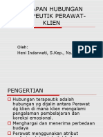 Tahapan Hubungan Teraupetik