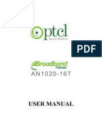 AN1020-16T User Manual