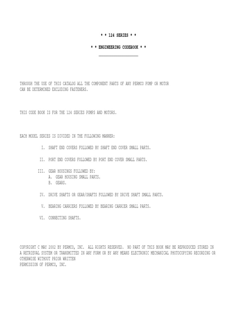 124 Code Book | PDF | Screw | Gear