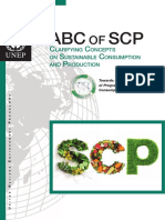 ABC OF SCP - clarifying concepts on sustainable consumption and production