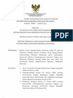 KepmenPANRB 965 Tahun 2021 Tentang Tugas Dan Tata Kerja Tim Koordinasi SPBE Nasional