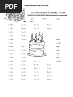 Tabla Inmultirii | PDF