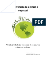 A Biodiversidade Animal e Vegestal