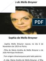 Sophia de Mello Breyner, poeta portuguesa