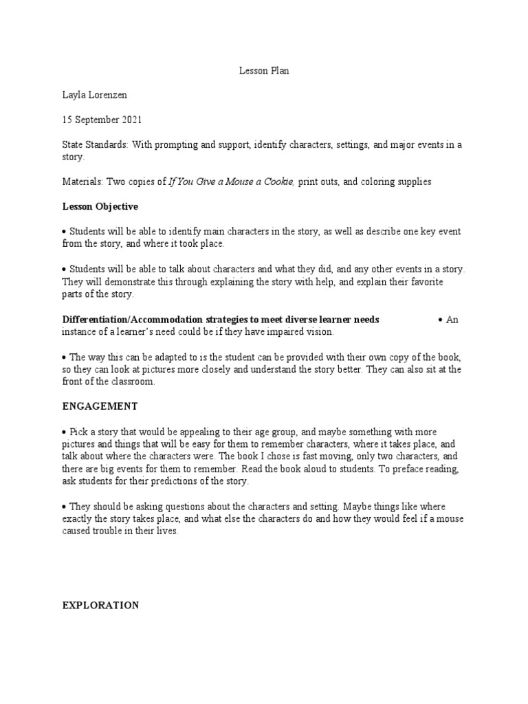 5e lesson plan pdf lesson plan vocabulary