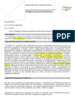 Contratação de empresa para assessoria ambiental