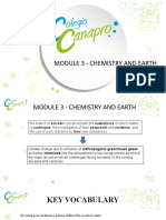 Module 3 - Chemistry and Earth