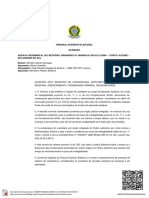 Decisão do TSE nega provimento a agravo sobre condenação criminal e inelegibilidade