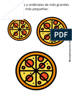 Tamaños - Ordenamos Las Pizzas