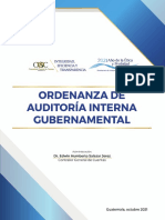 Ordenanza de Auditoria Interna 13-10-21