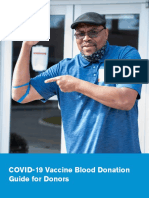 COVID-19 Vaccine Blood Donation Guide For Donors