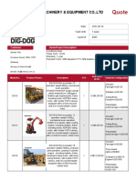 mini excavator price list from Bonovo