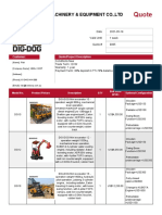 Mini Excavator Price List From Bonovo