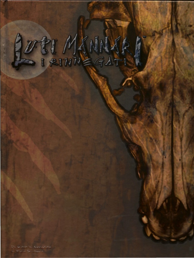 Mondo Di Tenebra - Lupi Mannari I Rinnegati - Manuale Base ITA | PDF, image size:768x1024