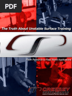 Unstable Surfaces Training