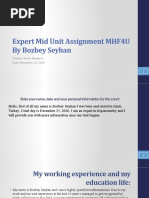 4th File Folder Expert Witness Mid-Unit Assignment Presentation