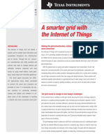 A Smarter Grid With The Internet of Things: White Paper